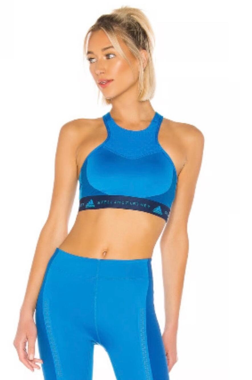 ADIDAS by STELLA MCCARTNEY Craft Blue HIIT Sports Bra M High Intensity #122